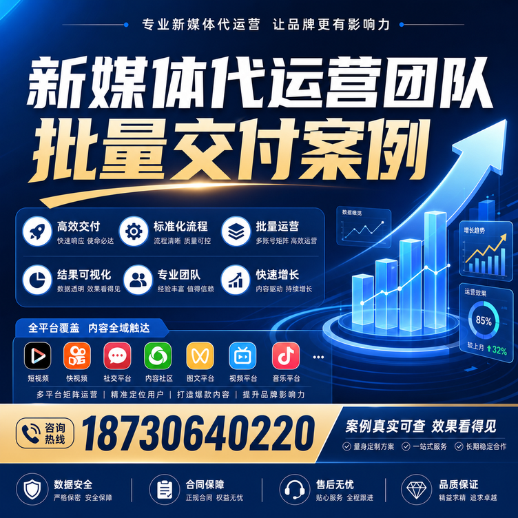 邢台代运营公司多客户账号批量高效交付案例